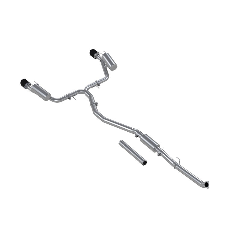 MBRP 22-present Honda Civic SI 1.5L T304 SS 3in Cat-Back Exhaust 2.5in Dual Split Rear w/ CF Tips