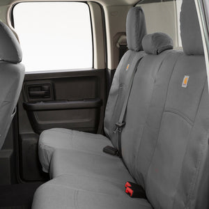 Covercraft 17-24 Nissan Armada Carhartt PrecisionFit Custom Third Row Seat Covers - Gravel (GTN680CAGY)