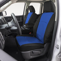 Covercraft 17-24 Nissan Armada Endura PrecisionFit Custom Front Row Seat Covers - Blue/Black (GTN677ABENDB)