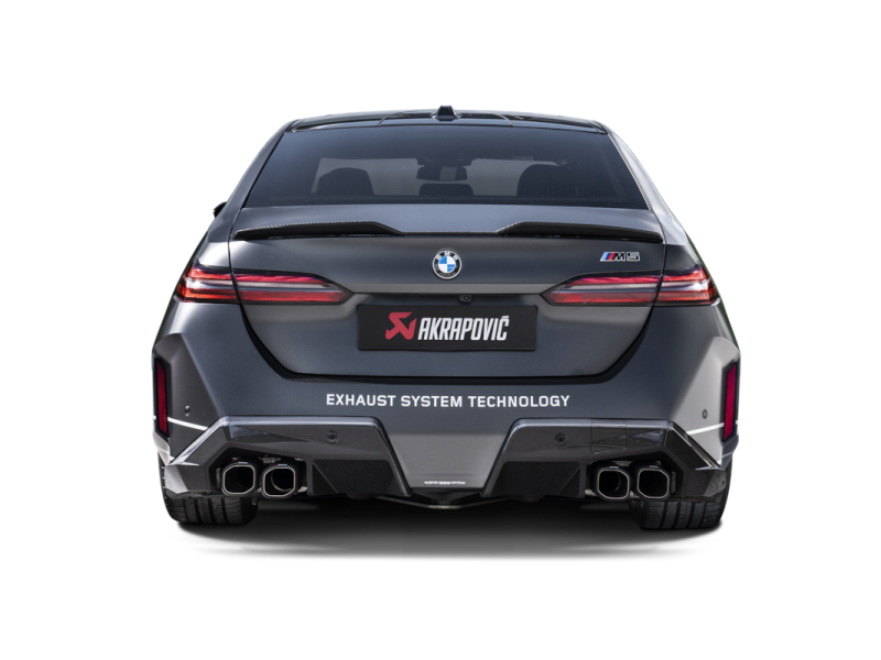 Akrapovic Rear Carbon Fiber Diffuser for BMW M5 (G90, G99) - High Gloss Finish