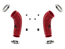 aFe Power 22+ Toyota Land Cruiser (J300) / Sequoia & Tundra V6-3.4L (tt) Red Turbo Inlet Pipes (55-20001-R)