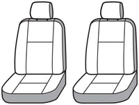 Covercraft 22-23 Toyota Tundra Polycotton SeatSaver Custom Front Row Seat Covers - Grey