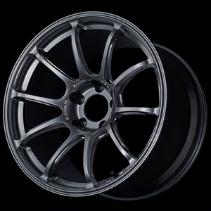 Advan RZ-F2 18x8.5 +38 5x114.3 Racing Hyper Black Wheel