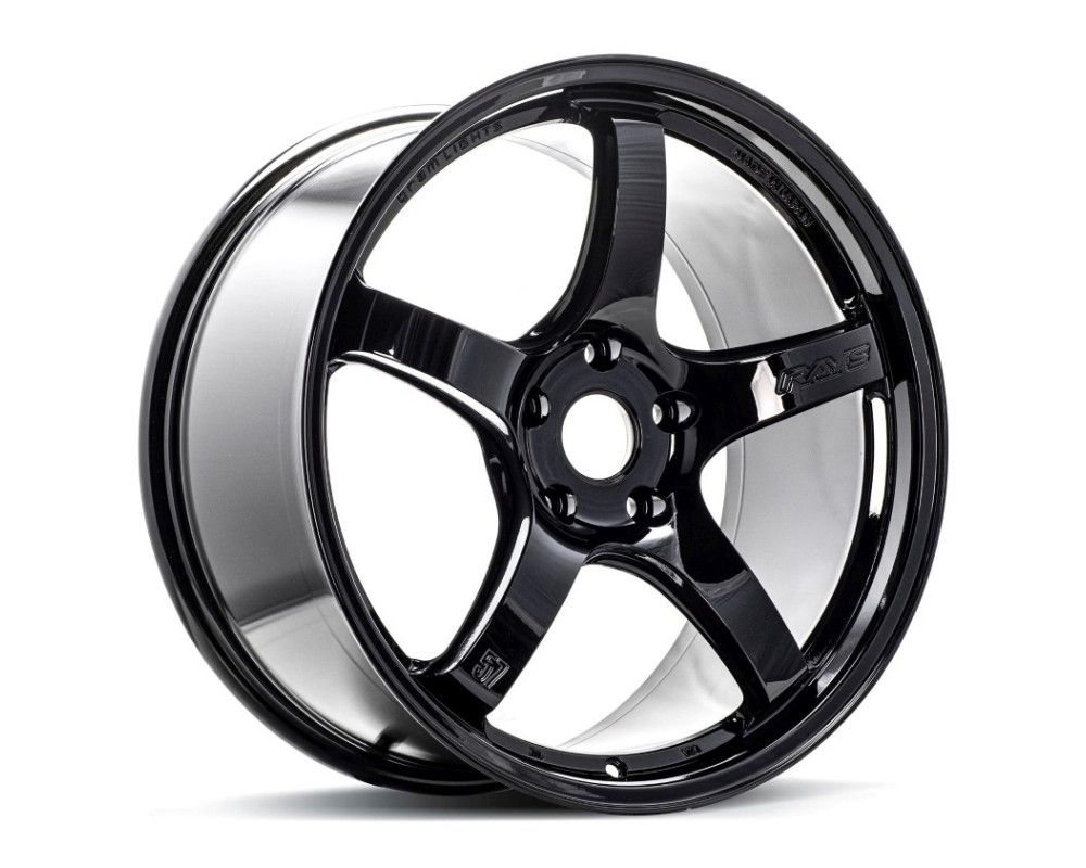 Gram Lights 57CR 17x9 +38 5x100 Glass Black Wheel
