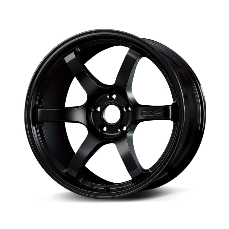 Gram Lights 57DR 19x8.5 +35 5-112 Semi Gloss Black