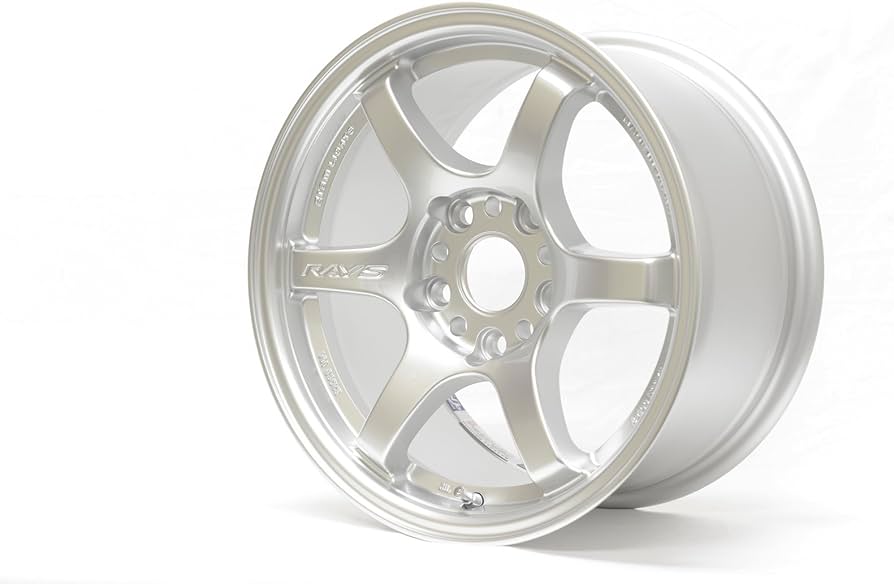 Gram Lights 57DR 15X8.0 +35 4-100 SUNLIGHT SILVER Wheel