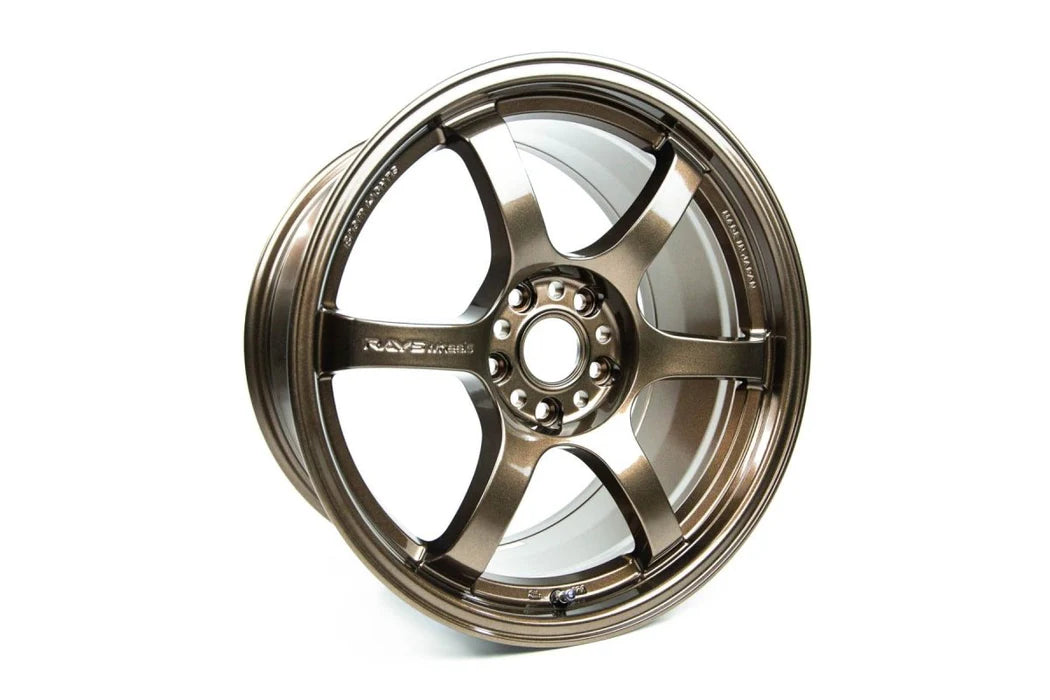 Gram Lights 57DR 18X9.5 +38 5-114.3 ALMITE GOLD Wheel