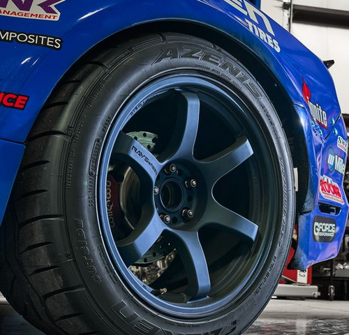 Gram Lights 57DR Overseas Limited 18X9.5 +38 5-100 Admiral Blue Wheel