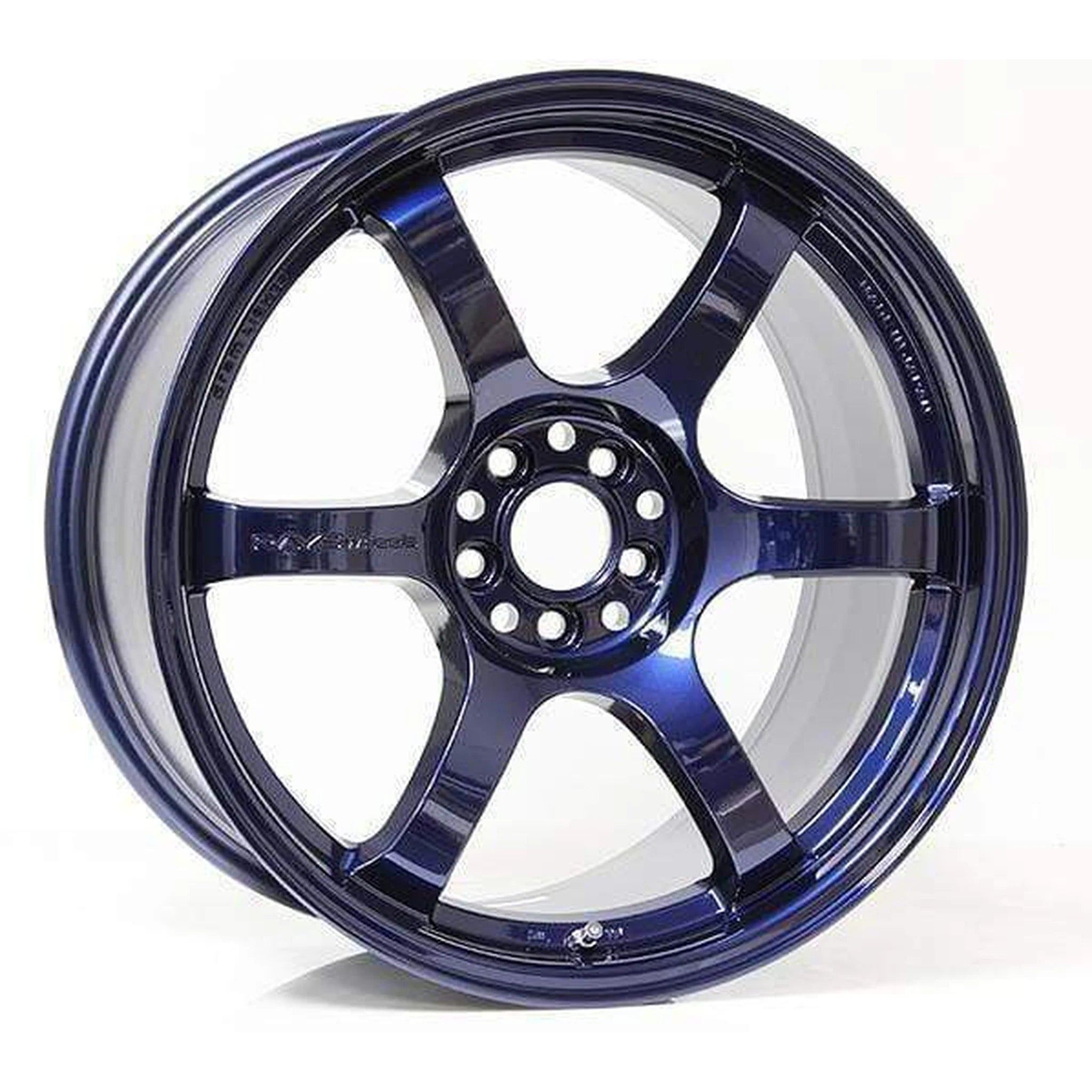 Gram Lights 57DR 18x9.5 +38 5-100 Eternal Blue Pearl Wheel