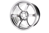 Gram Lights 57DR 18x9.5 +38 5-114.3 Grace Silver Wheel