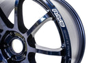 Gram Lights 57NR 18x9.5 +38 5x114.3 Eternal Blue Pearl Wheel