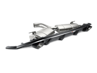 Akrapovic Rear Carbon Fiber Diffuser for 2013-2016 Volkswagen Golf GTI (VII) - Matte Finish