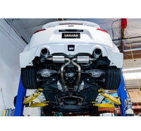 Remark Nissan 370Z (Z34) V2 Axle Back Exhaust w/Stainless Steel Double Wall Tip (RK-A2063N-01)