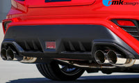 Remark 2022+ Subaru WRX Carbon Fiber Exhaust Finisher - Gloss Finish (RMK-05-EC01S-02)