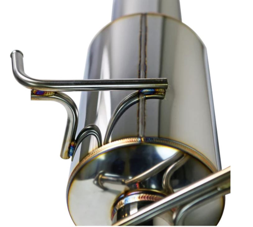 REMARK 2022+ Subaru WRX (VB) Catback Exhaust - Dual R1 Spec Stainless (Resonated) (RK-C2076S-03C)