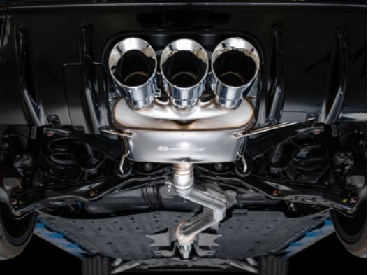 AWE Tuning 2023 Honda Civic Type R FL5 Touring Edition Exhaust w/ Triple Chrome Silver Tips (3015-52287)