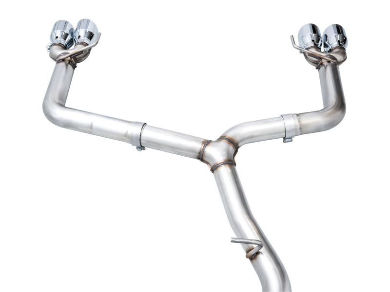 AWE Tuning 2022+ Subaru WRX Track Edition Exhaust with Chrome Silver Tips