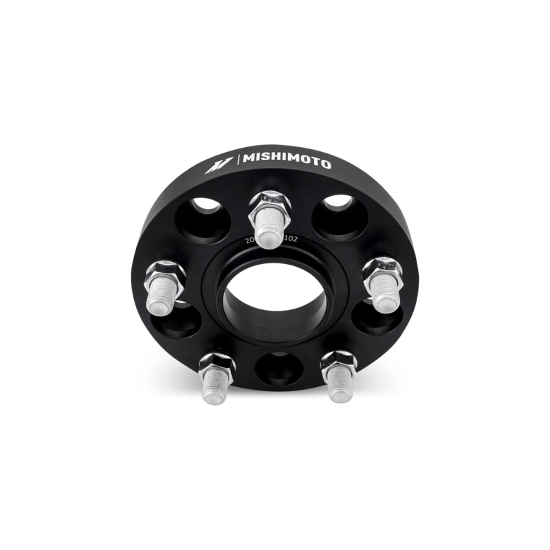 Mishimoto Wheel Spacers - 5x120 - 64.1 CB - M14 x1.5 - 25mm - BK (MMWS-013-250BK)