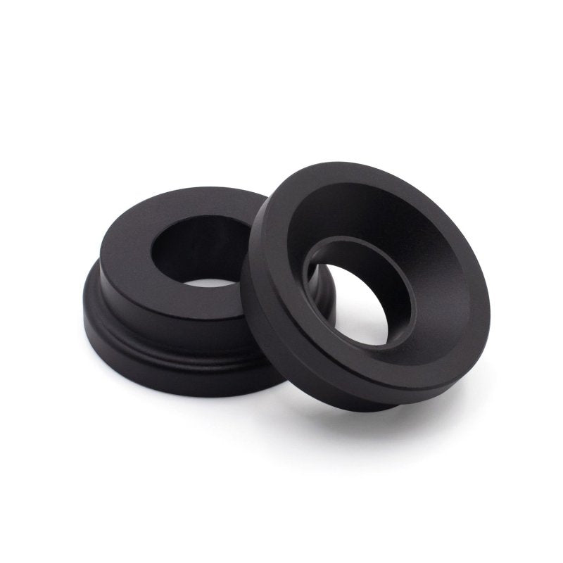 BLOX Racing 2-Piece Billet Aluminum Solid Shifter Bushing for B-Series Transmissions - Black