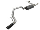 aFe MACHForce XP 3in 304 SS Cat-Back Exhausts w/ Black Tips 10-17 Nissan Patrol (Y62) V8-5.6L (49-36114-B)