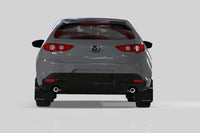 Rally Armor 19-25 Mazda3 Hatchback Black UR Mud Flap w/Dark Grey Logo