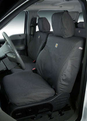 Covercraft 17-21 Nissan Armada: Carhartt SeatSaver Custom Second Row Seat Covers - Gravel (SSC8465CAGY)