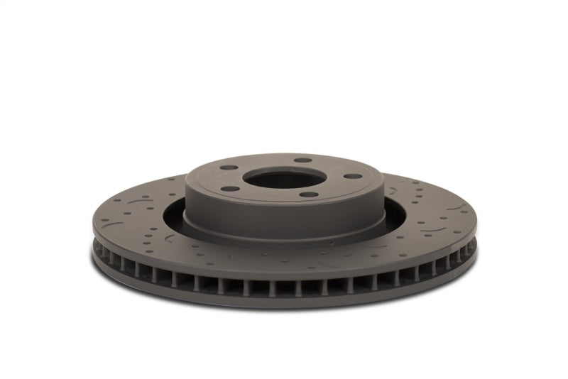 Hawk Talon 1997 Acura Integra GS Drilled and Slotted Front Brake Rotor Set w HPS 5.0 Front Brake Pads