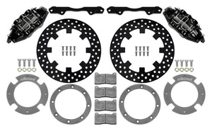 Wilwood 17-21 Can-Am X3RS Rear Brake Kit with 6-Piston Calipers and 11.25-inch Drilled Rotors