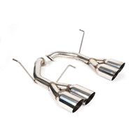 BLOX Racing 2022+ WRX Muffler Delete / Axle Back with 4-Inch Polished Tips