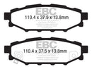 EBC Redstuff Ceramic Low Dust Rear Brake Pads for Subaru Legacy and BRZ – Part Number ebcDP31584C