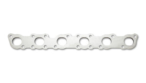 Vibrant Mild Steel Exhaust Manifold Flange for Nissan RB25/RB26 motor 1/2in Thick (14625)