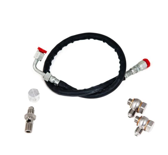 Forced Performance Subaru WRX/STI XR Blue 73HTZ Turbo 84mm CH8CM Turbine Hsg External WG w/Oil Line (2027006)