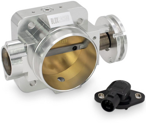 BLOX Racing 70mm Silver Billet Throttle Body V2 for Honda B/D/H/F Series Engines