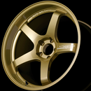 Advan GT for Porsche 18x9.0 / +46 Offset / 5-130 / 71.6mm Bore / Racing Gold Metallic