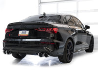 AWE 22-24 Audi 8Y S3 Touring Edition Exhaust - Chrome Silver Tips