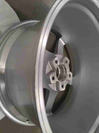 Enkei Kojin 18x9.5 15mm Offset 5x114.3 Bolt Pattern 72.6mm Bore Dia Matte Silver Wheel (539-895-6538GM) — Scratch & Dent