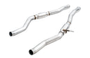 AWE Tuning 2020 Toyota Supra A90 Resonated Touring Edition Exhaust - 5in Chrome Silver Tips