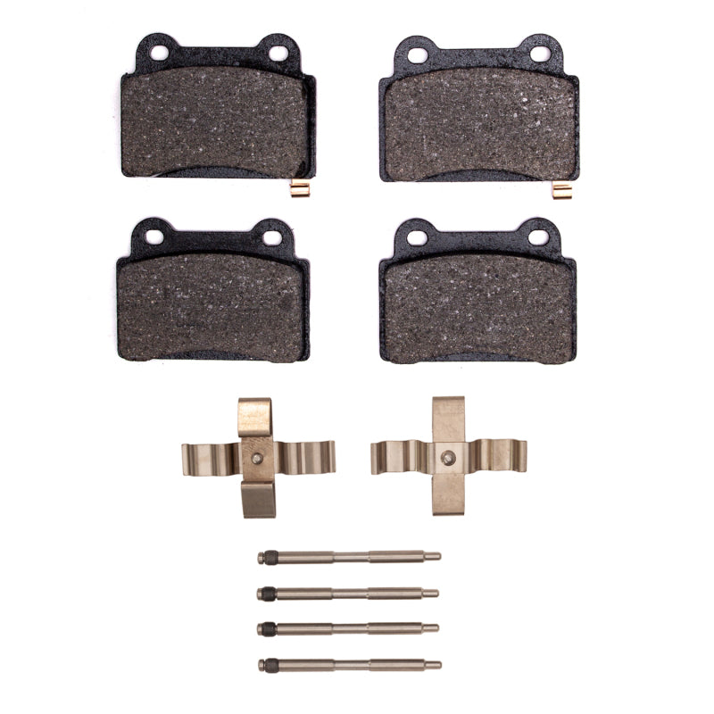 R1 2008-2015 Mitsubishi Lancer Rear R1 Optimum OE Pads & Hardware Kit