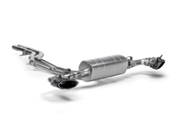 Akrapovic Evolution Race Line Titanium Exhaust System for 2025 Audi RS Q8 - Link Pipe CO-AU/T/5 Required