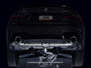 AWE Tuning 19-23 BMW 330i / 21-23 BMW 430i Base G2X Track Edition Axle-Back Exhaust - Chrome Silver