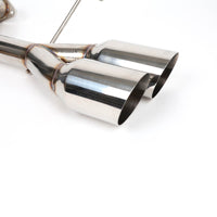 BLOX Racing 2022+ WRX Muffler Delete / Axle Back with 4-Inch Polished Tips