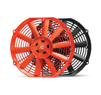 BLOX Racing 10-Inch Electric Slim Fan - Black for Automotive Cooling