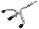 aFe 23+ Toyota GR Corolla L3 1.6L (t) Gemini XV 3in to 2-1/2in Cat Back Exhaust w/ Black Tips (49-36070-B)