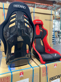 Recaro RSS BK Large FRP Seat in Kamui Red / Brilliant Mesh Black | 81-089-67.658-0