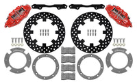 Wilwood 17-21 Can-Am X3RS Rear Brake Kit with 6-Piston Calipers and Drilled Rotors