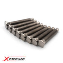 BLOX Racing Honda Xtreme Titanium Wheel Studs 12 x 1.50mm - Set of 8