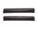 WeatherTech 19-22 Infiniti QX80 Z62 / 17-22 Nissan Armada Z62 Rear Side Window Deflectors - Dark Smk (811000)