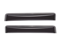 WeatherTech 19-22 Infiniti QX80 Z62 / 17-22 Nissan Armada Z62 Rear Side Window Deflectors - Dark Smk (811000)
