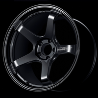 Advan GT Beyond 18x10 +40 5x120 Racing Titanium Black Wheel