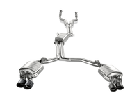 Akrapovic Evolution Line Titanium Cat Back Exhaust System for 2013-2017 Audi S6 and S7 Models